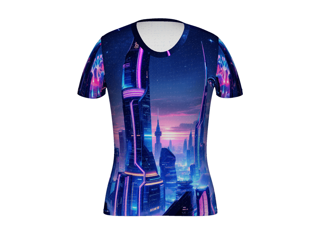 All-Over Print Women's Athletic T-Shirt