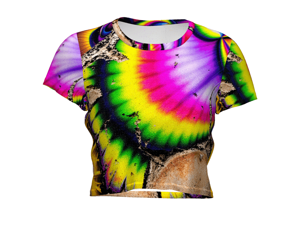 All-Over Print Crop Tee