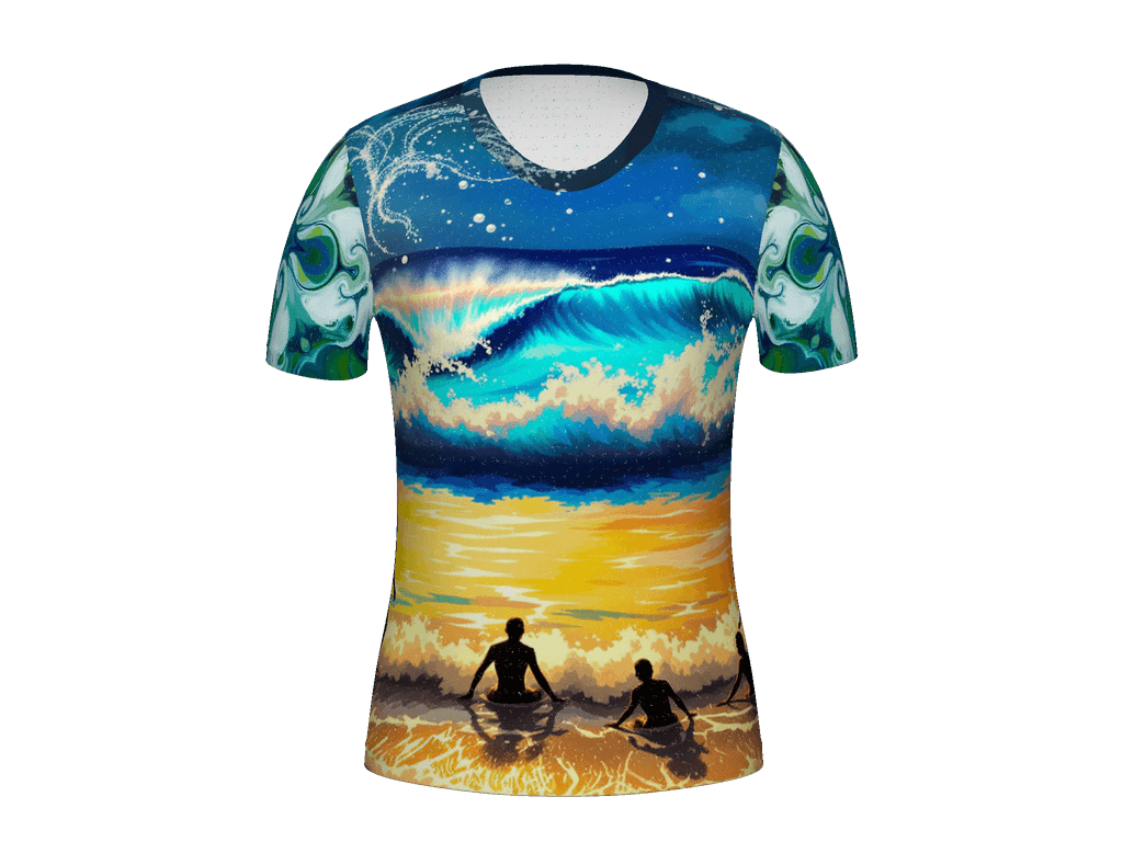 All-Over Print Women's Crew Neck T-Shirt