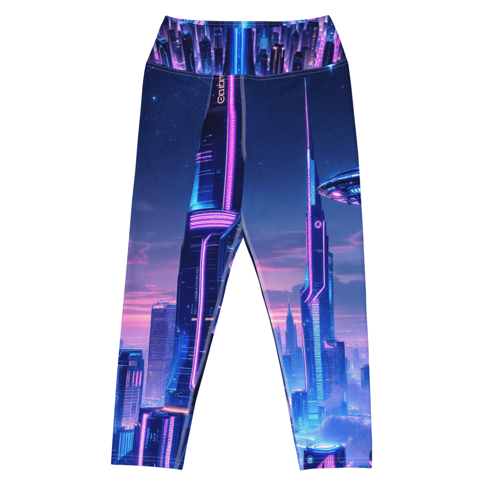 All-Over Print Yoga Capri Leggings