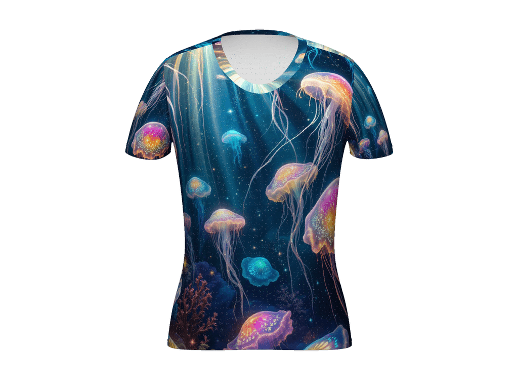 All-Over Print Women's Athletic T-Shirt