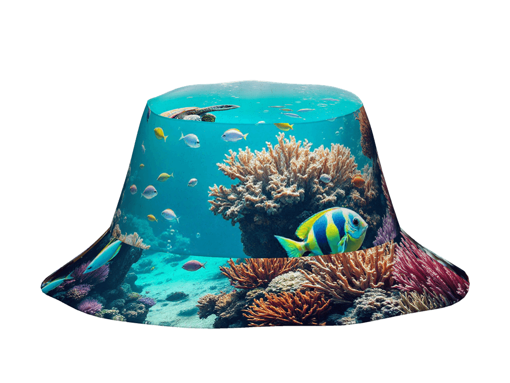 All-Over Print Reversible Bucket Hat