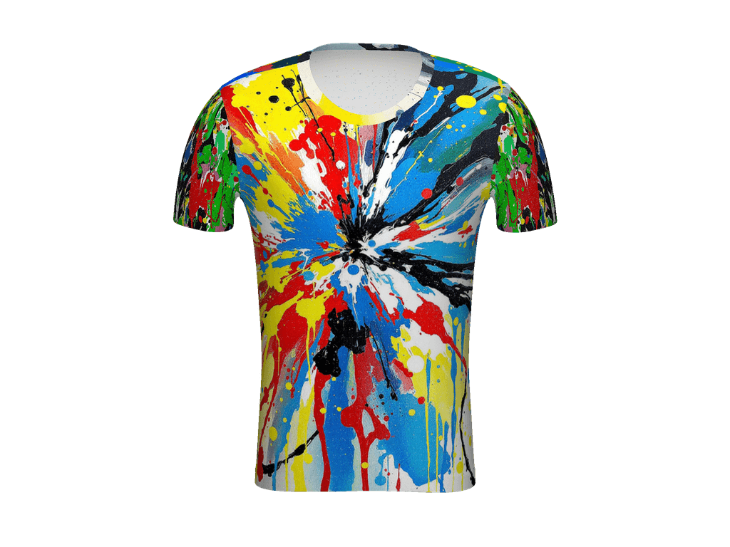 All-Over Print Men's Athletic T-Shirt