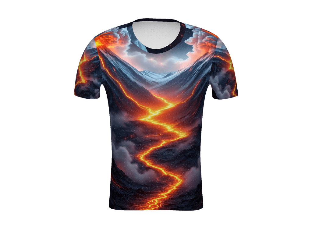 All-Over Print Men's Athletic T-Shirt