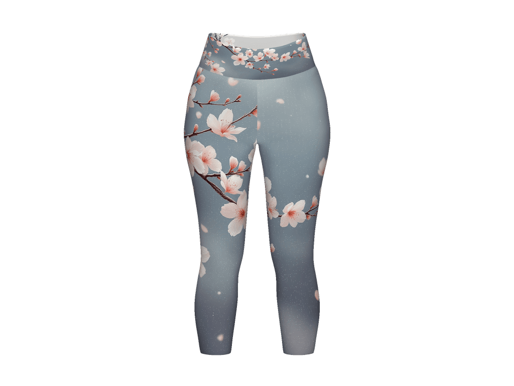 All-Over Print Yoga Capri Leggings
