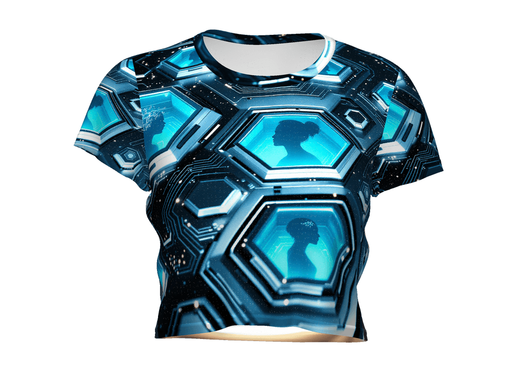 All-Over Print Crop Tee