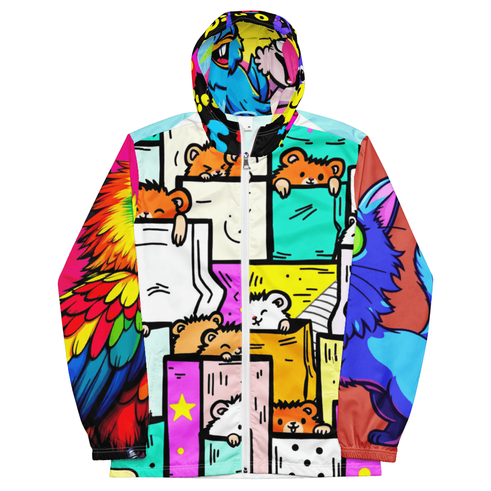 All-Over Print Men's Windbreaker