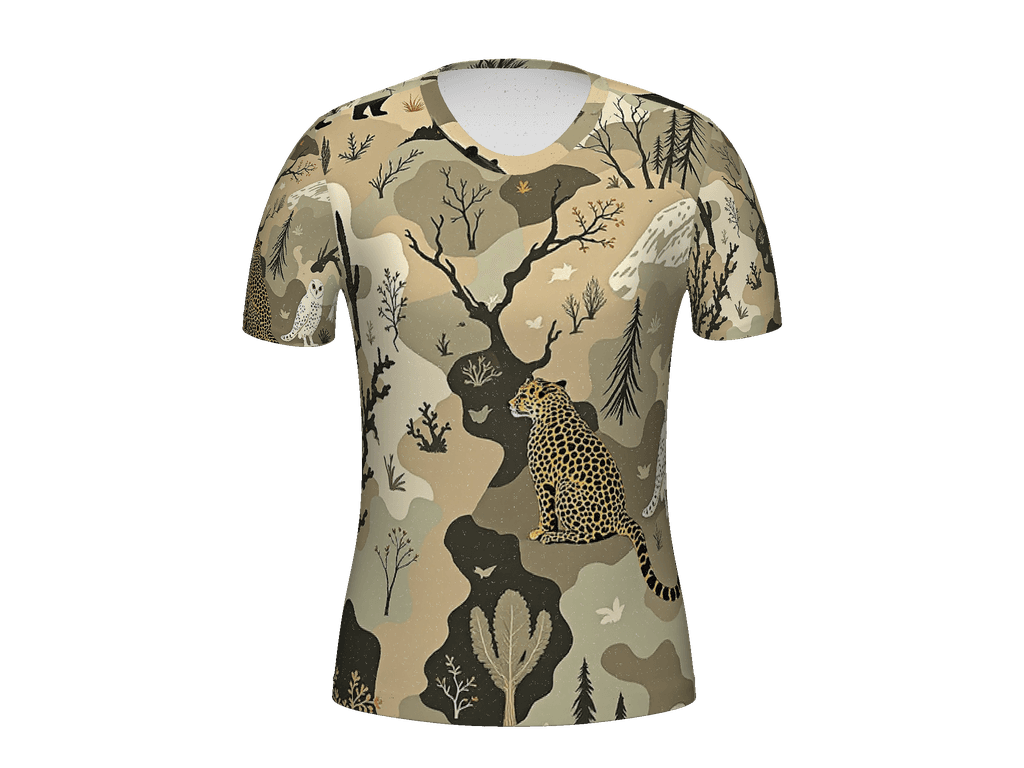 All-Over Print Women's Crew Neck T-Shirt