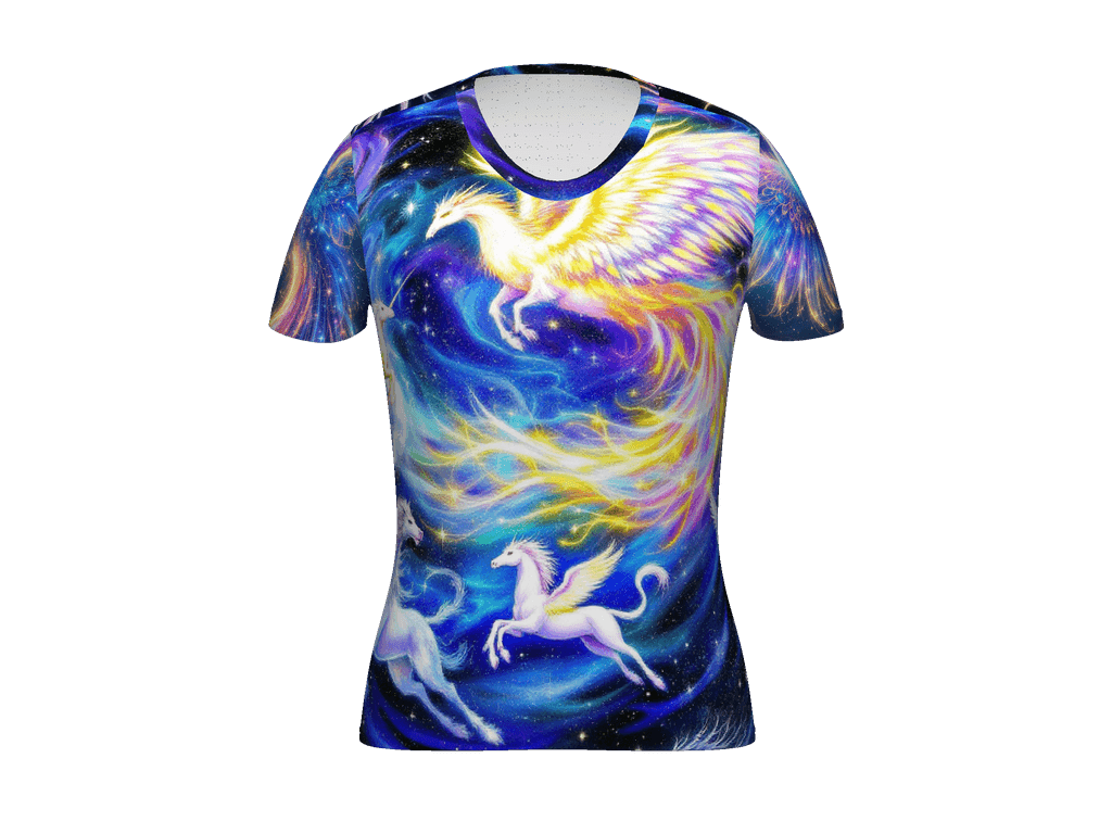All-Over Print Women's Athletic T-Shirt