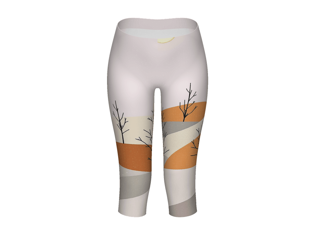 All-Over Print Capri Leggings