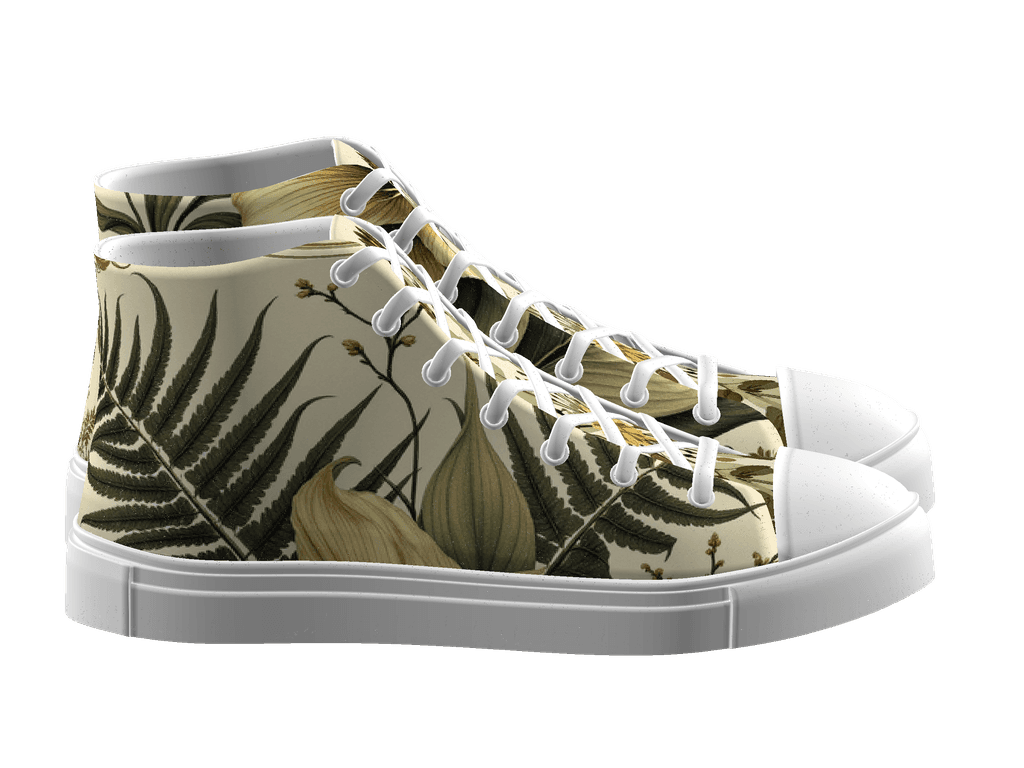 Men's High Top Canvas Shoes