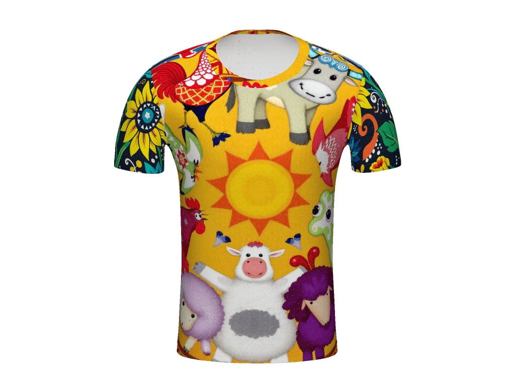 All-Over Print Men's Crew Neck T-Shirt