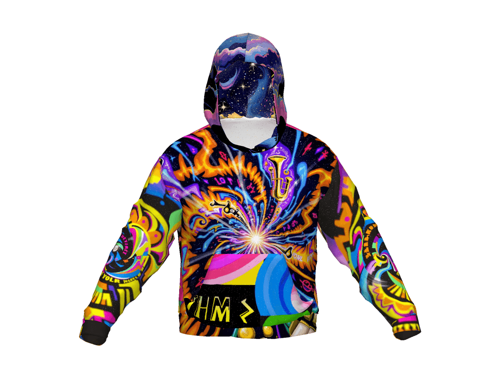 All-Over Print Recycled Unisex Hoodie