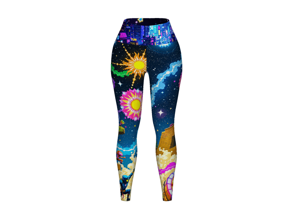 All-Over Print Yoga Leggings