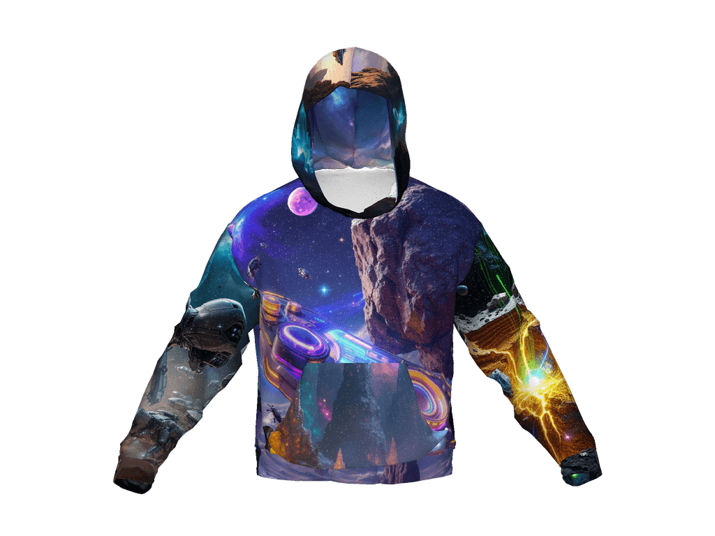 All-Over Print Recycled Unisex Hoodie