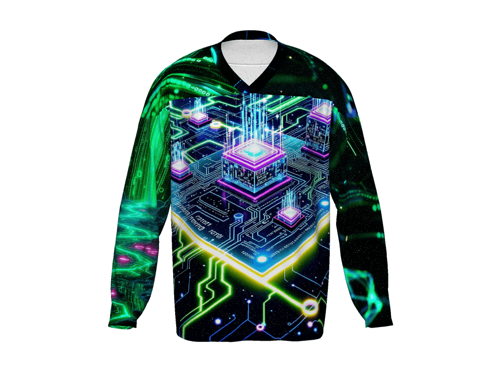 All-Over Print Recycled Hockey Fan Jersey