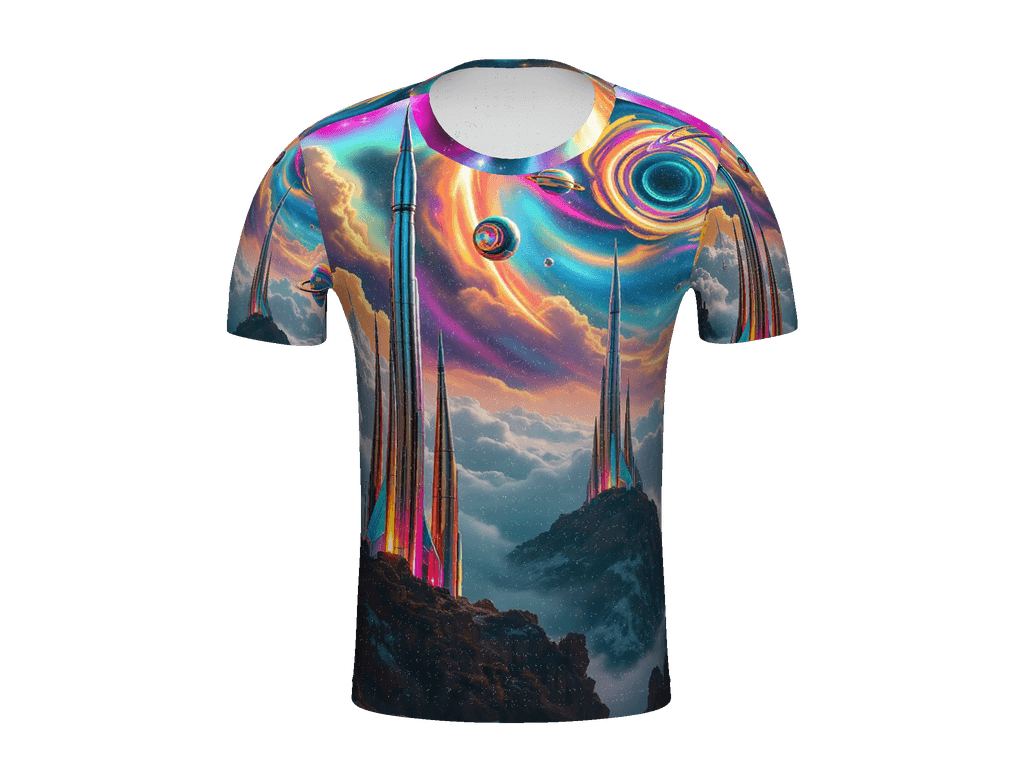 All-Over Print Men's Crew Neck T-Shirt