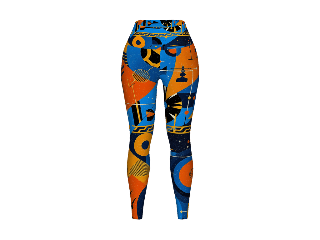 All-Over Print Yoga Leggings
