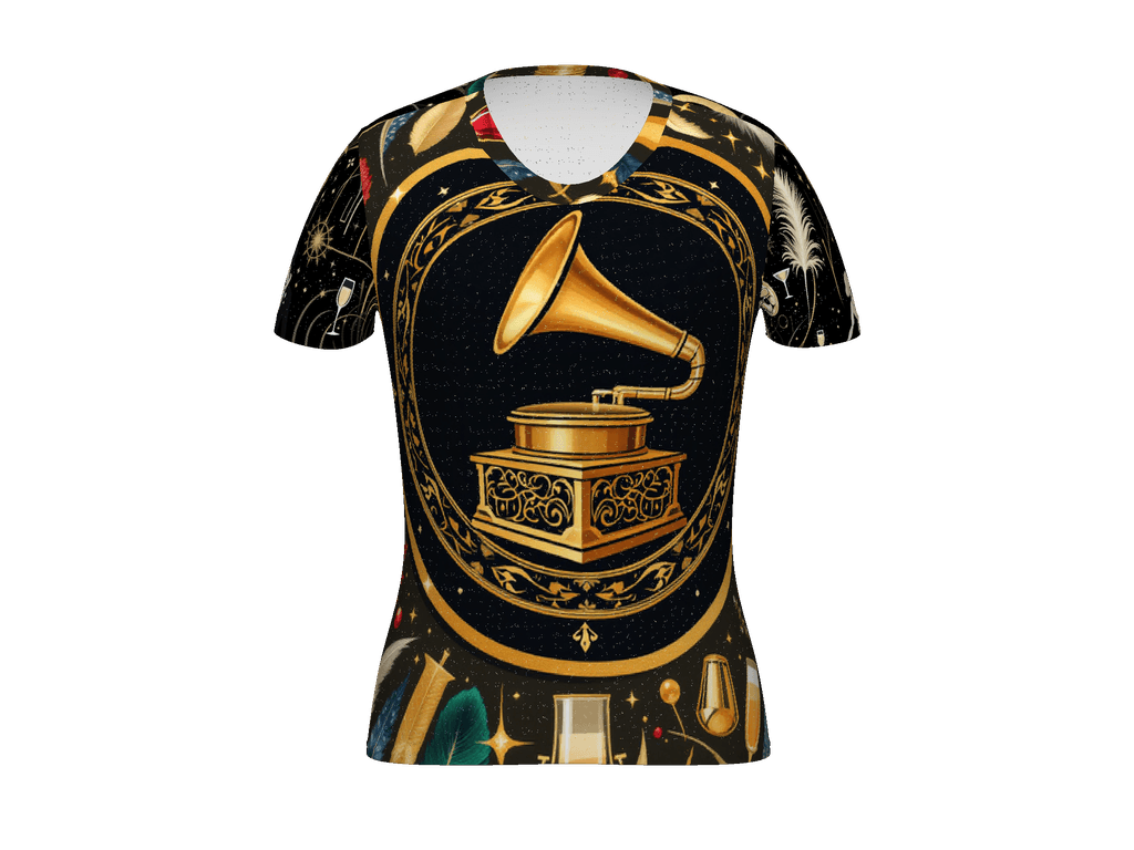 All-Over Print Women's Athletic T-Shirt