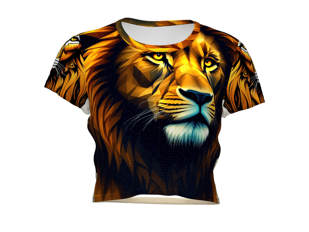 All-Over Print Crop Tee