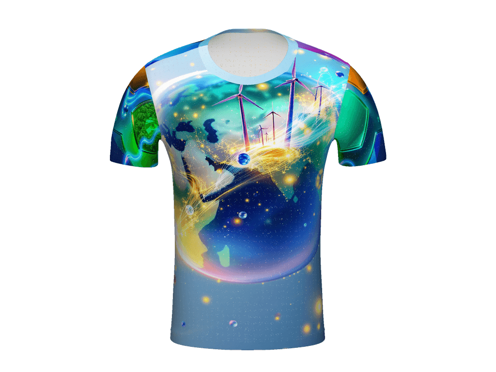 All-Over Print Men's Crew Neck T-Shirt