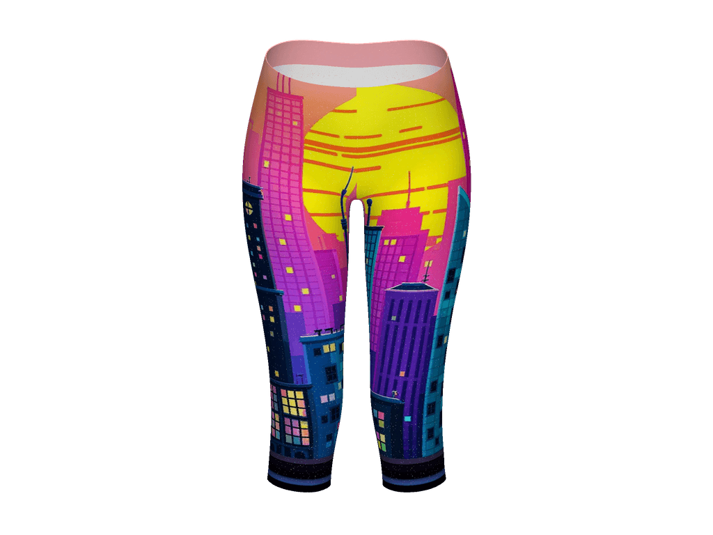 All-Over Print Capri Leggings