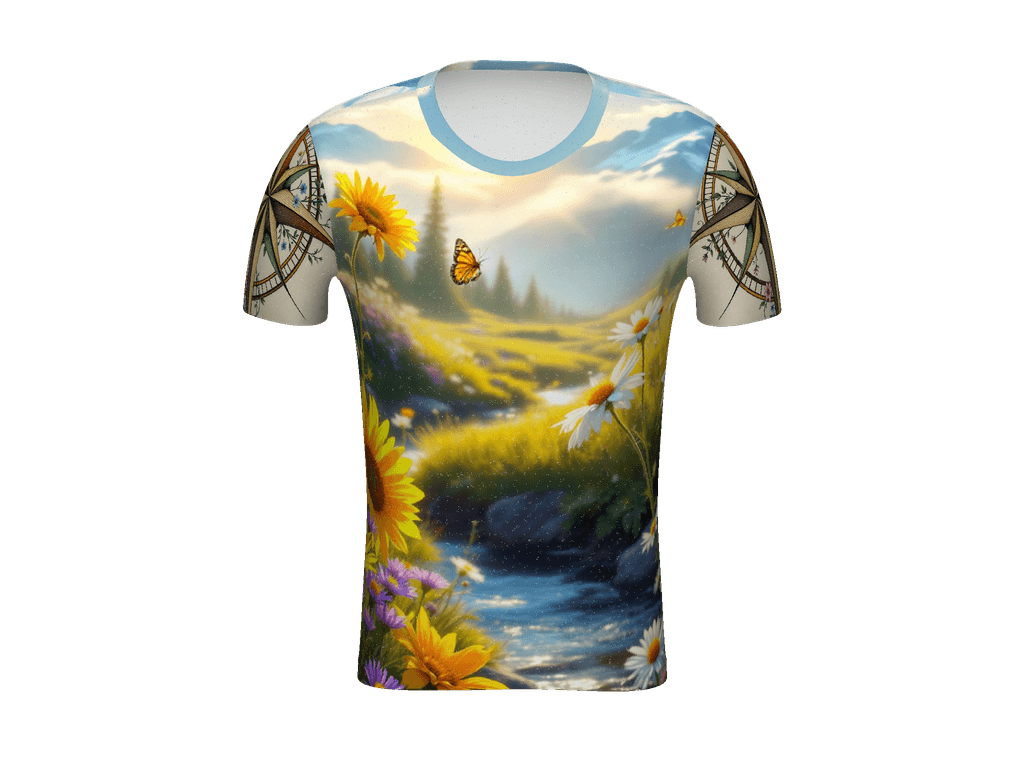 All-Over Print Men's Athletic T-Shirt