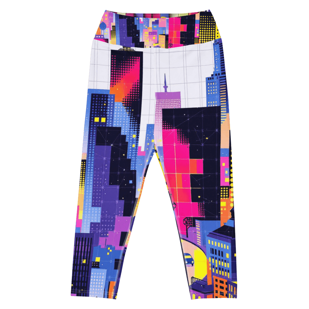 All-Over Print Yoga Capri Leggings