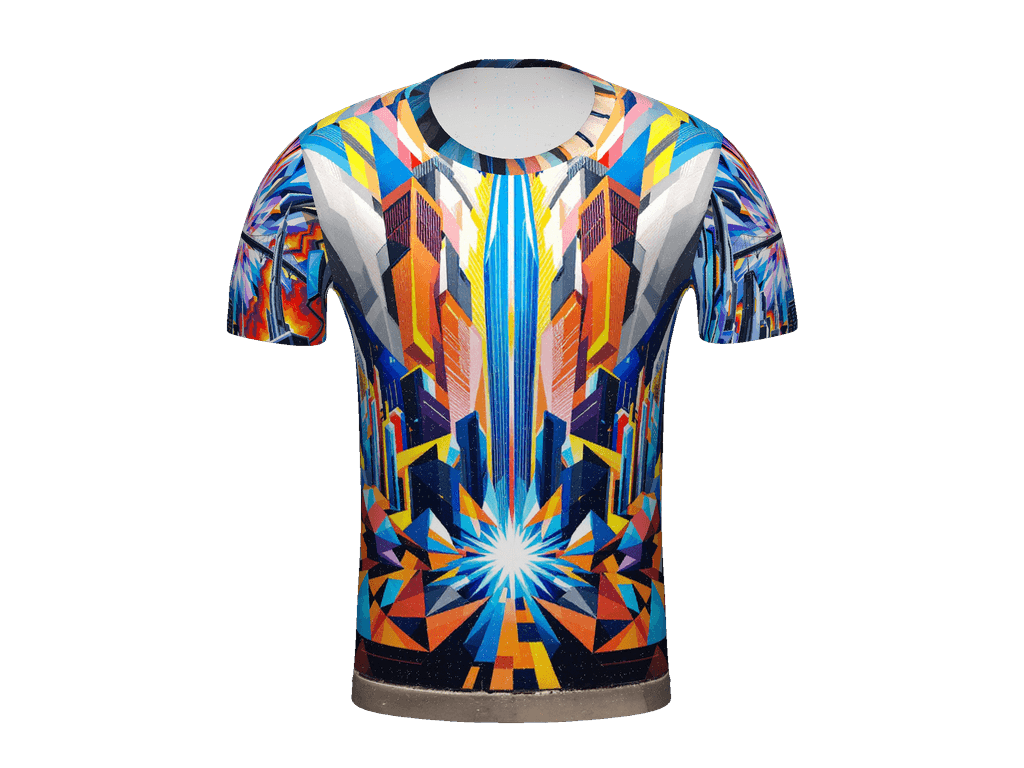 All-Over Print Men's Crew Neck T-Shirt