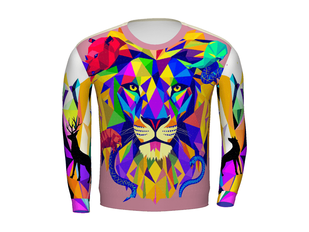 All-Over Print Recycled Unisex Sweatshirt