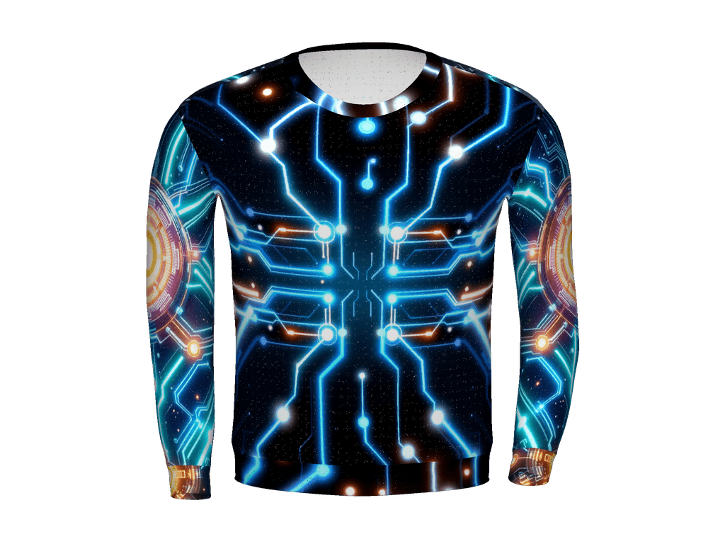 All-Over Print Recycled Unisex Sweatshirt