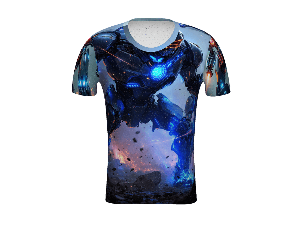 All-Over Print Men's Athletic T-Shirt