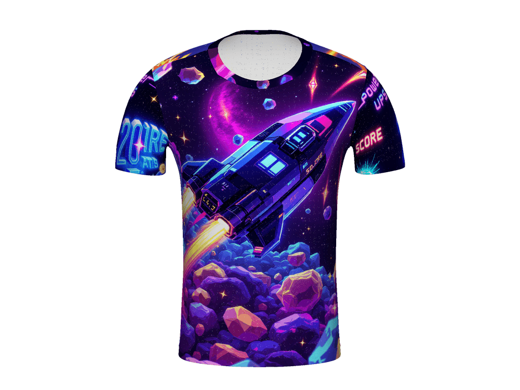 All-Over Print Men's Crew Neck T-Shirt