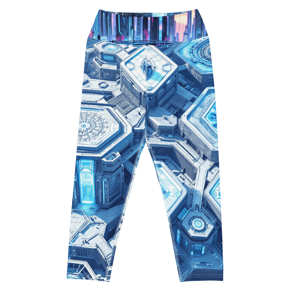 All-Over Print Yoga Capri Leggings