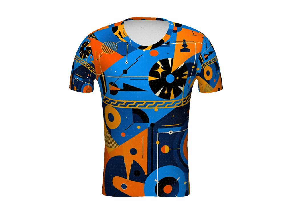 All-Over Print Men's Athletic T-Shirt