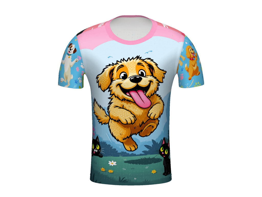 All-Over Print Men's Crew Neck T-Shirt