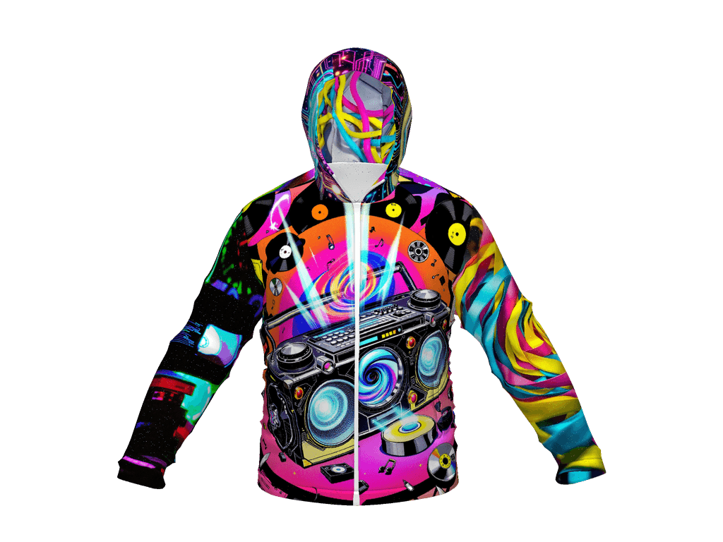 All-Over Print Men's Windbreaker