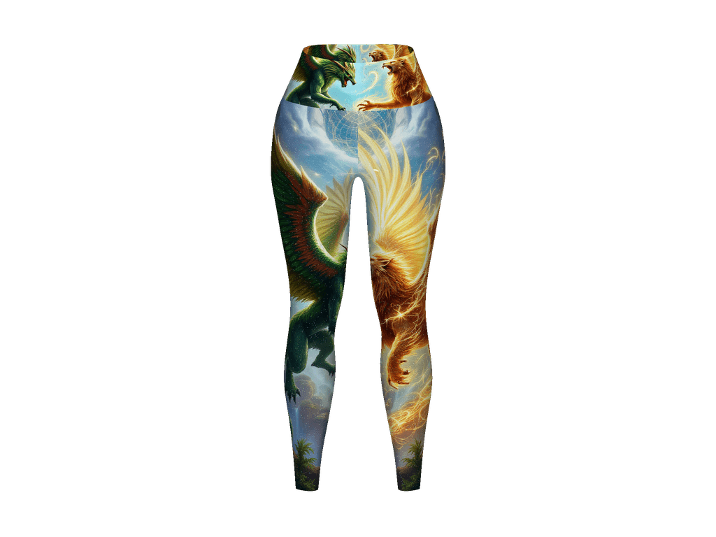 All-Over Print Yoga Leggings