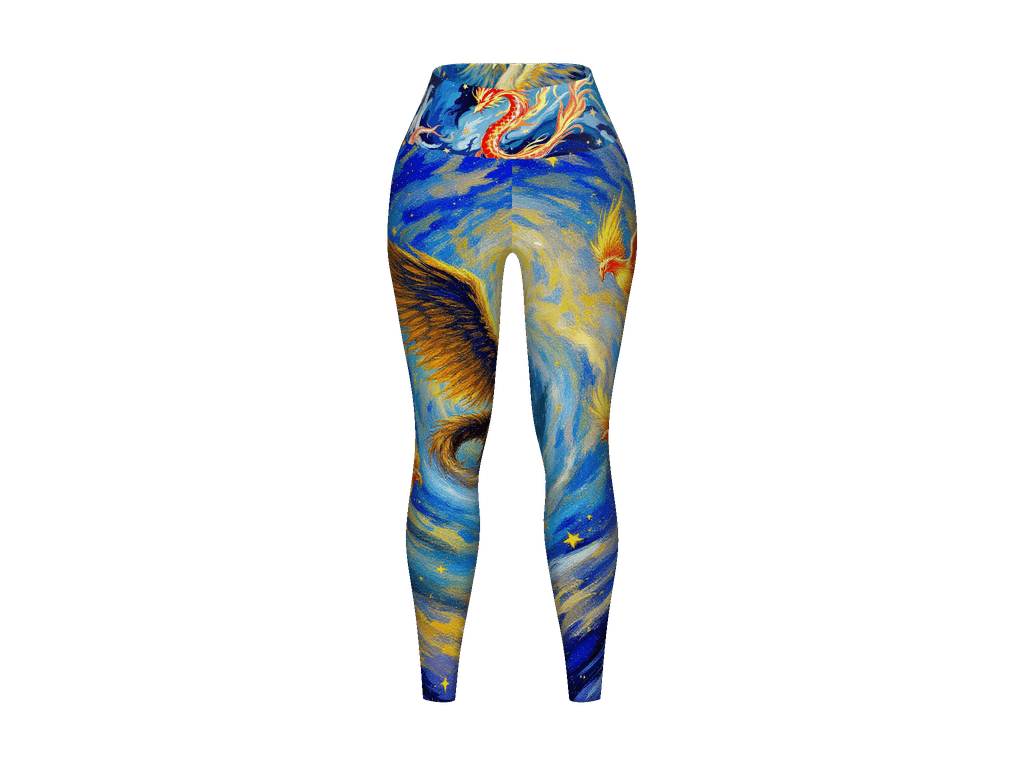 All-Over Print Yoga Leggings