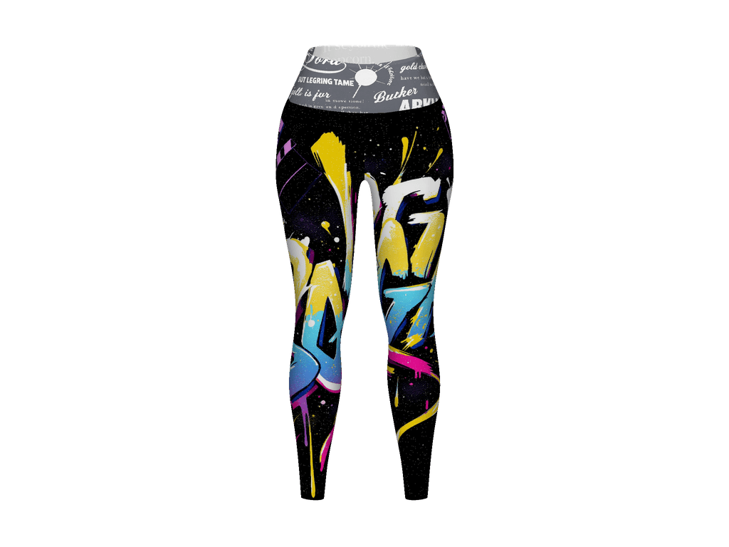 All-Over Print Yoga Leggings
