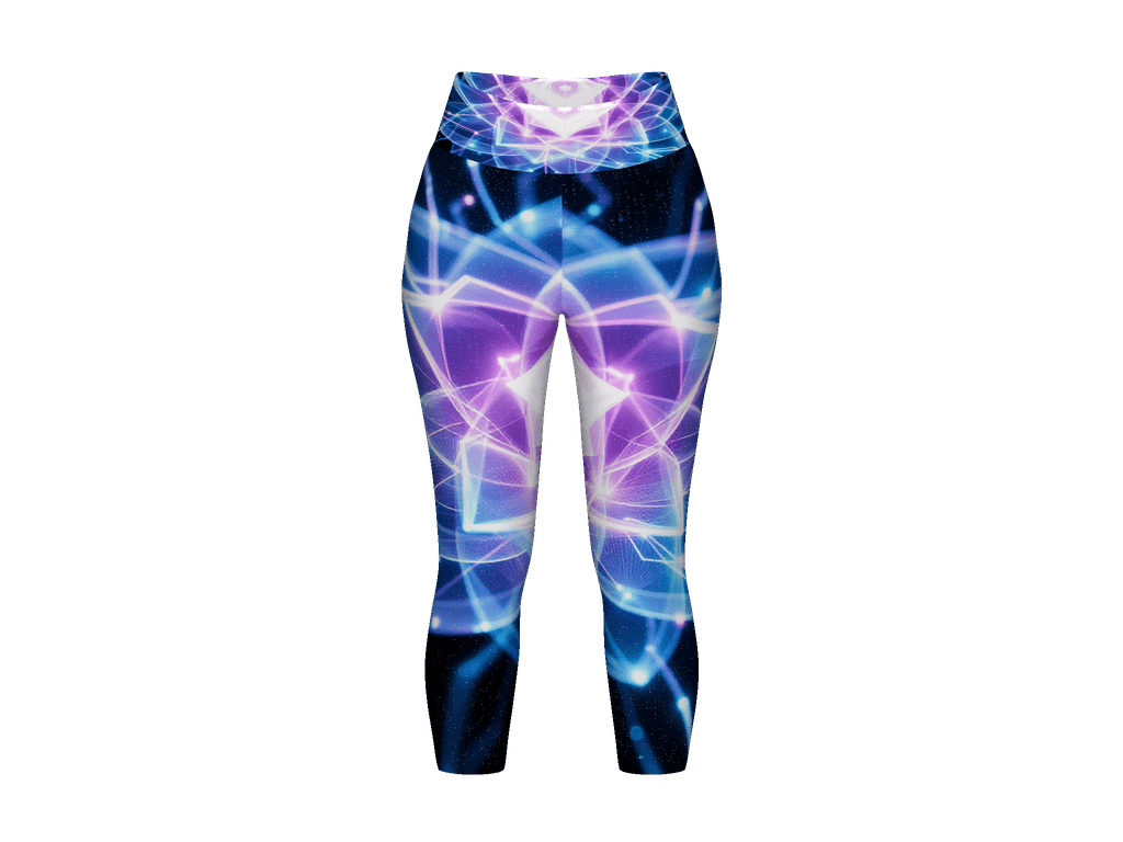 All-Over Print Yoga Capri Leggings