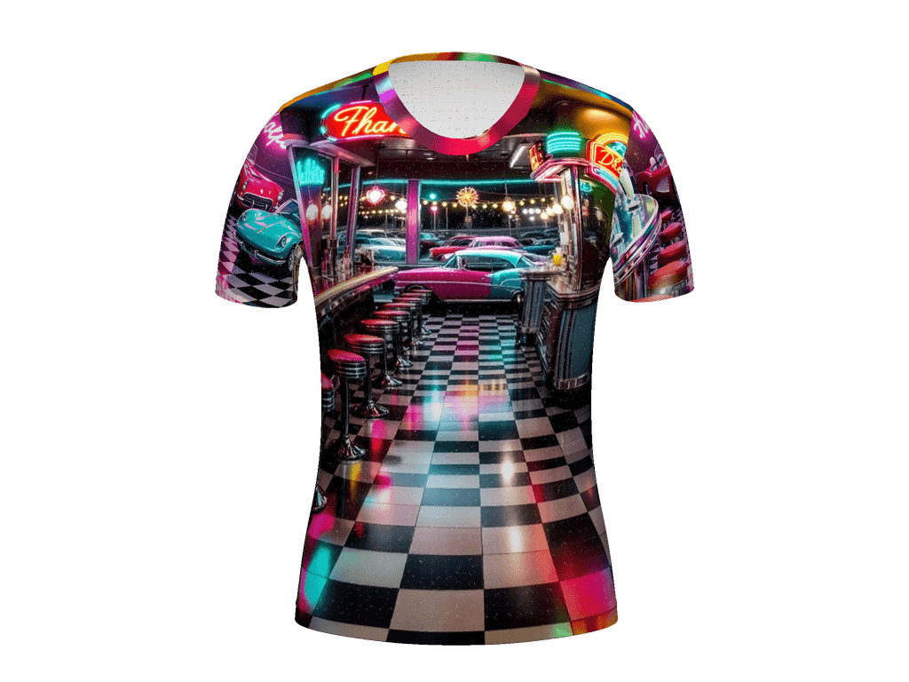 All-Over Print Women's Crew Neck T-Shirt