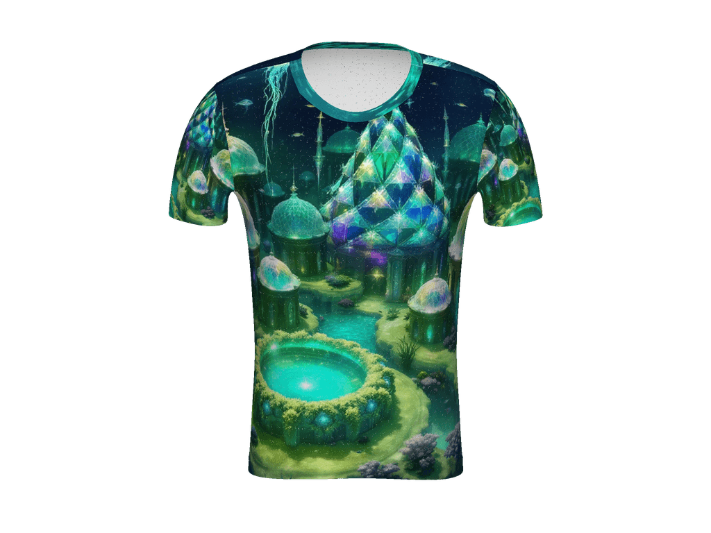 All-Over Print Men's Athletic T-Shirt