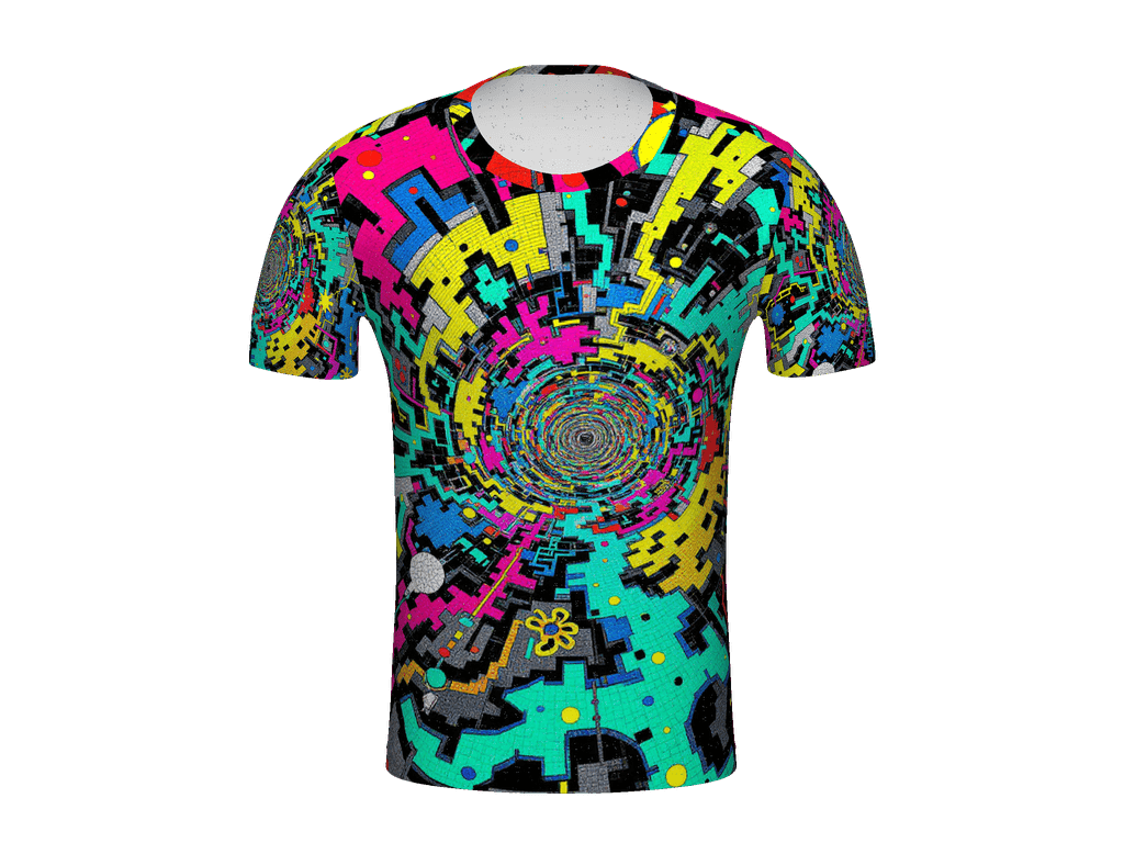 All-Over Print Men's Crew Neck T-Shirt