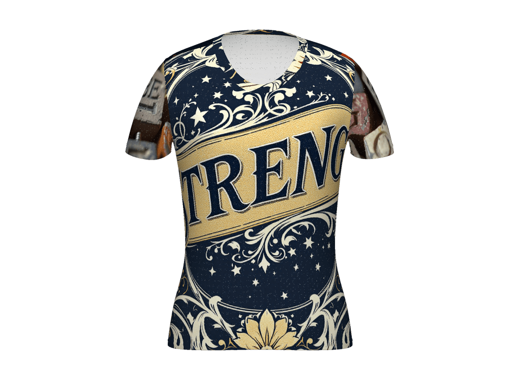 All-Over Print Women's Athletic T-Shirt