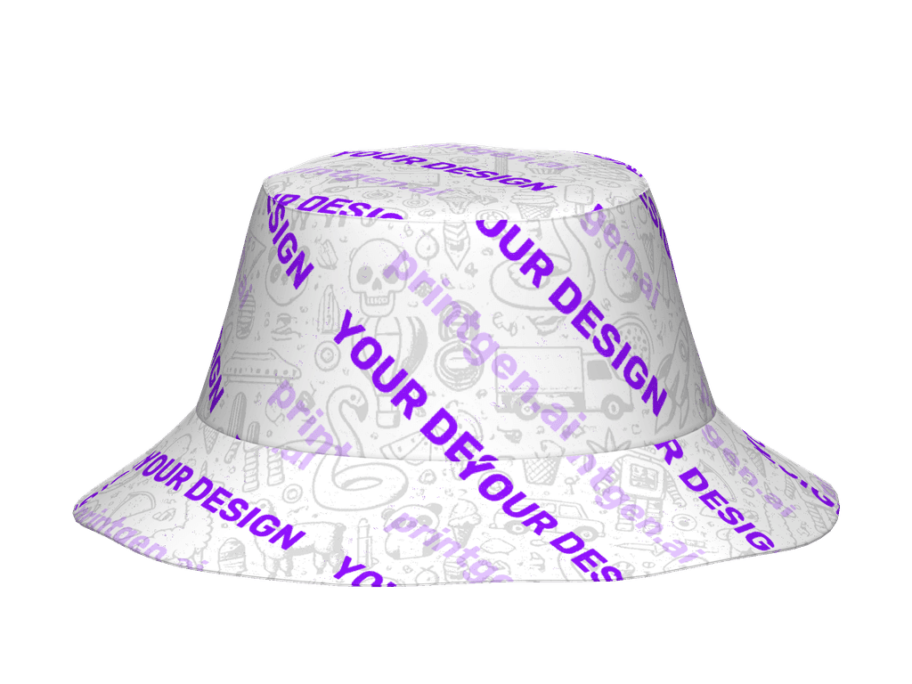 All-Over Print Reversible Bucket Hat