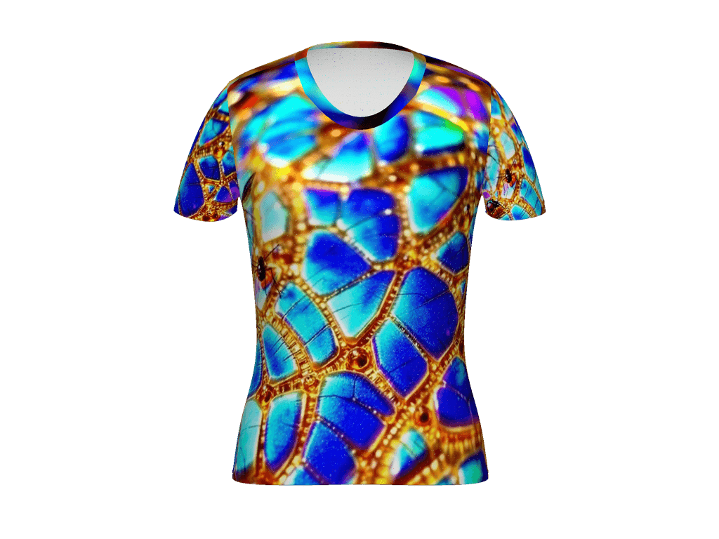 All-Over Print Women's Athletic T-Shirt