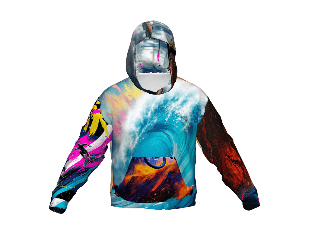 All-Over Print Recycled Unisex Hoodie
