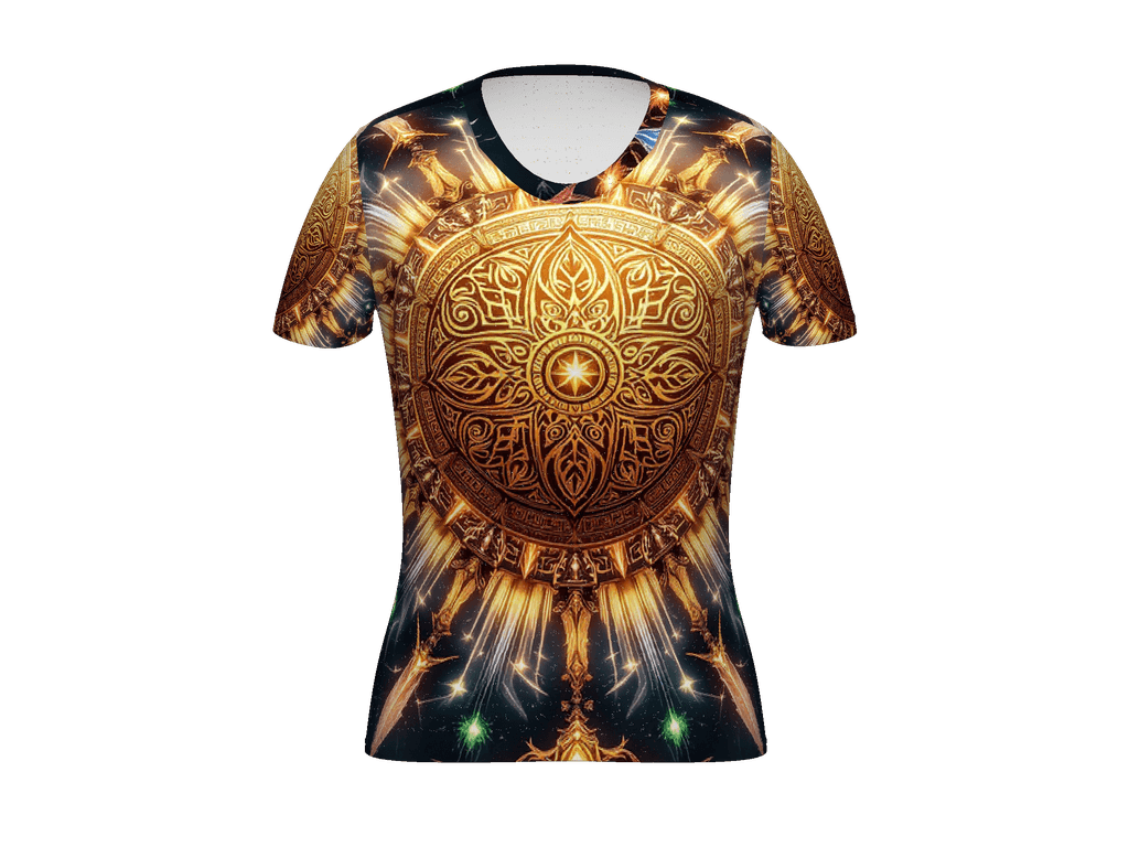All-Over Print Women's Athletic T-Shirt