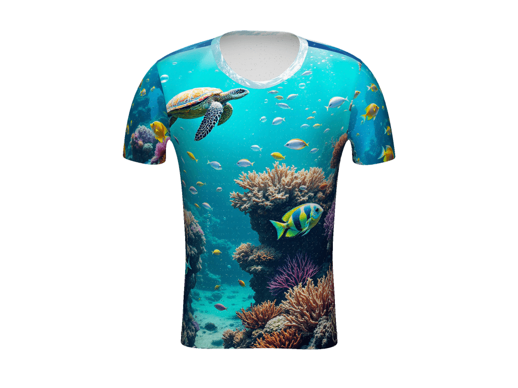 All-Over Print Men's Athletic T-Shirt